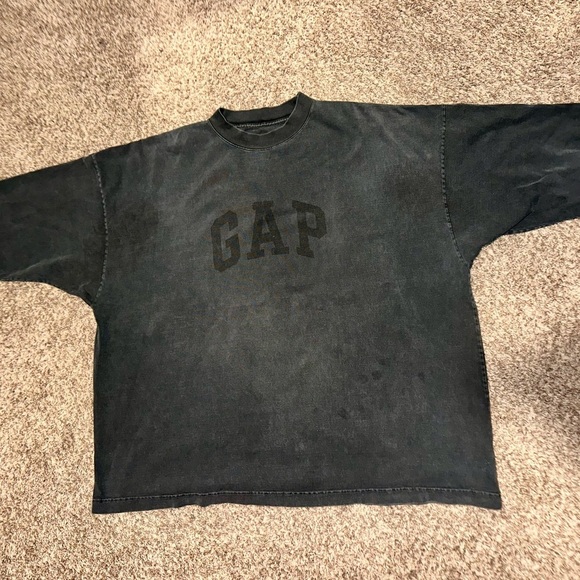 YEEZY GAP ENGINEERED BY BALENCIAGA DOVE TEE unisex Custom size XL (oversized) - Picture 10 of 16